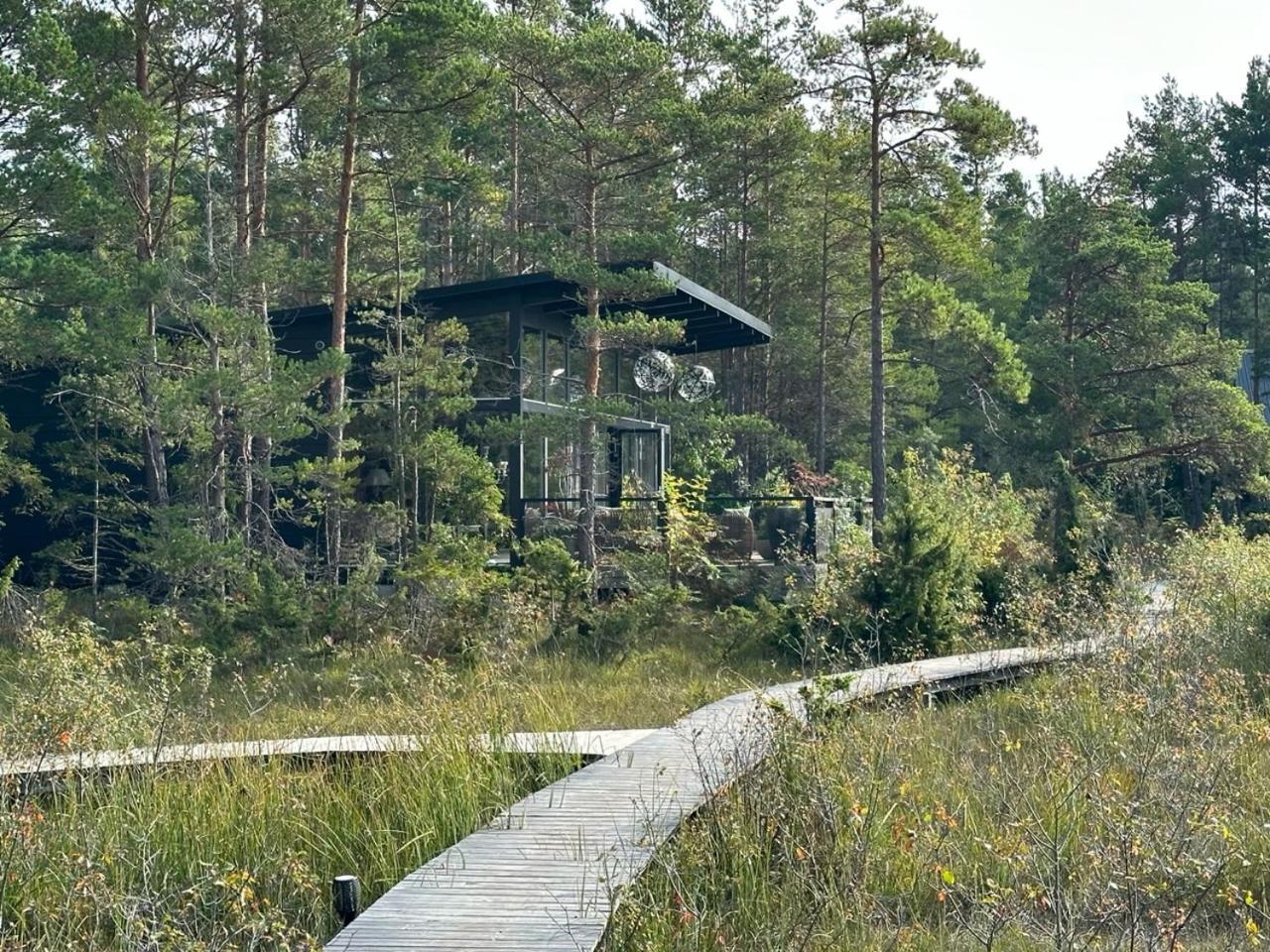 Maven Kustnaera Stugor Kappelshamn Buitenkant foto