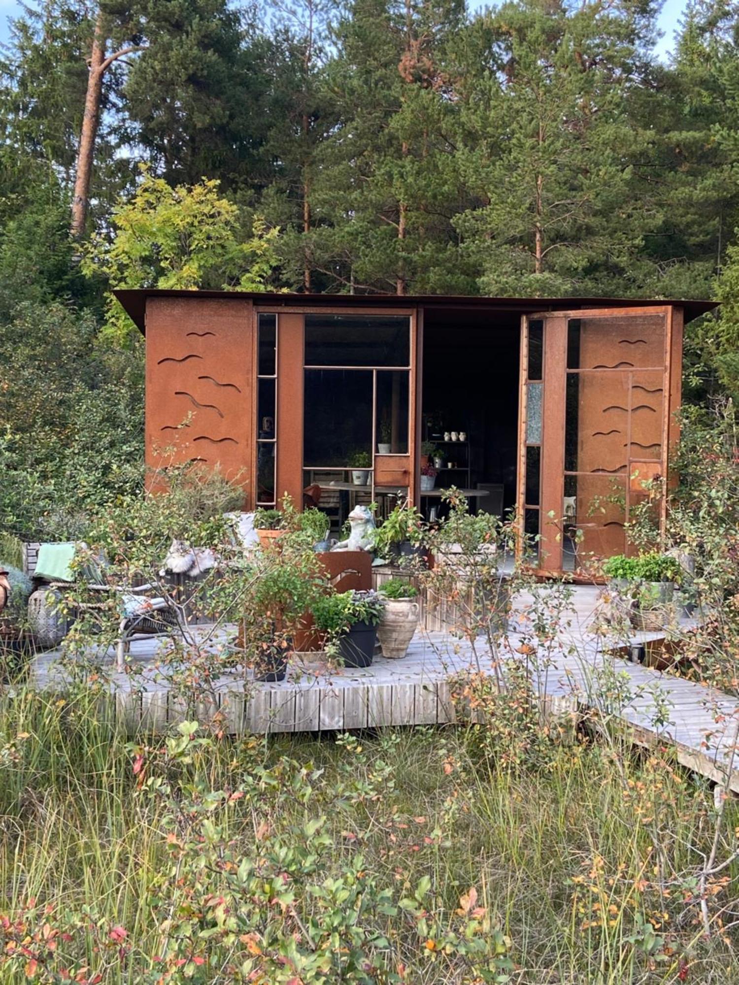 Maven Kustnaera Stugor Kappelshamn Buitenkant foto