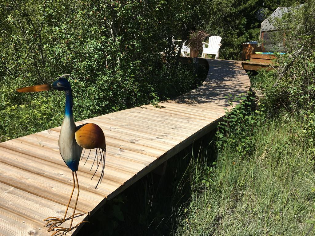 Maven Kustnaera Stugor Kappelshamn Buitenkant foto